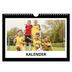 Fotokalender A4 — Sort baggrund [kalender forside]