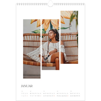 A3 Foto Kalender — Rejsemosaikker