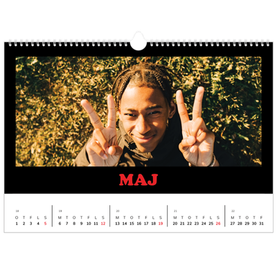 A3 Foto Kalender — Sjov type [kalender forside]