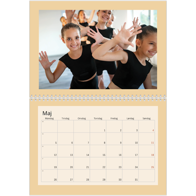 Fotokalender A4 dobbelt (30 x 40 cm) — Neo Scandi [kalender forside]