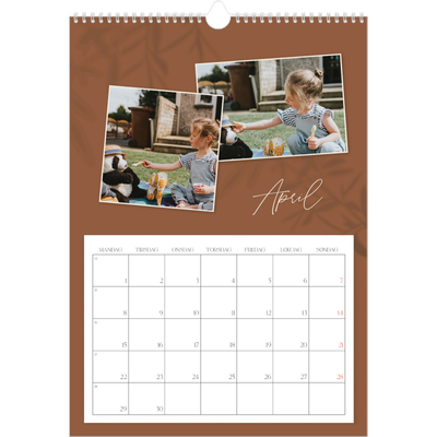 Årskalender A3 — Nede på jorden [April]