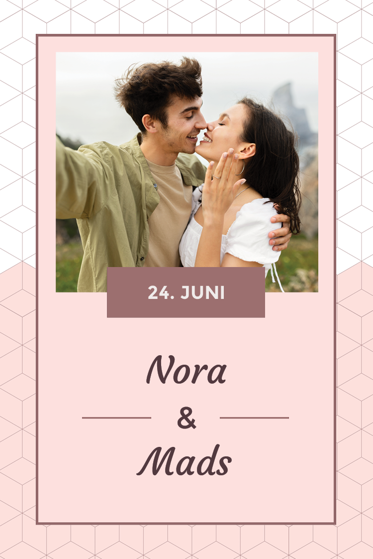 Save the date — Støvet lyserød