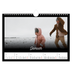 Fotokalender A4 — Sort minimal [Januar]