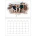 Fotokalender A4 dobbelt (30 x 40 cm) — Diffuse billederammer [Januar]
