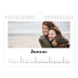 A5 Foto Kalender — Håndskrevet [Januar]