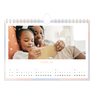 A5 Foto Kalender — Pensleffekt [Februar]