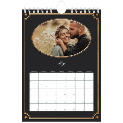 A5 Foto Kalender — Vintage klassisk [kalender forside]