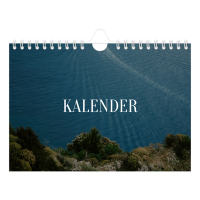 A5 Foto Kalender — Endeløs flugt [kalender forside]