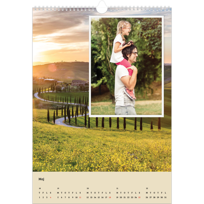 Årskalender A3 — Fire årstider [kalender forside]