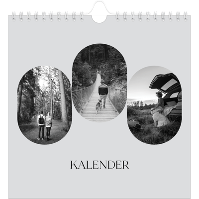 Årskalender kvadratisk — Den åbne vej [kalender forside]