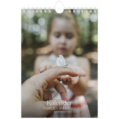 A5 Foto Kalender — Tolv store måneder [kalender forside]