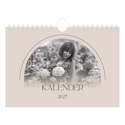 A5 Foto Kalender — Enkel botanisk [kalender forside]