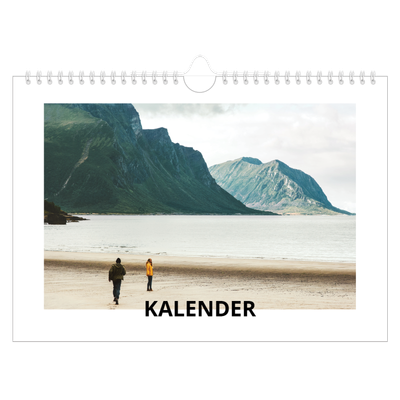 Fotokalender A4 — White space [kalender forside]