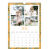 Fotokalender A4 (20 x 30 cm) — Blomstret tapet [kalender forside]