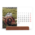 Staffeli kalender - liggende  — Endeløs flugt [kalender forside]