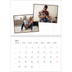 Fotokalender A4 dobbelt (30 x 40 cm) — Blomstret indpakning [April]