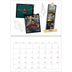 Fotokalender A4 dobbelt (30 x 40 cm) — Scrapbook stil [April]