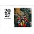 Fotokalender A4 dobbelt (30 x 40 cm) — Serif og øjeblikke [kalender forside]