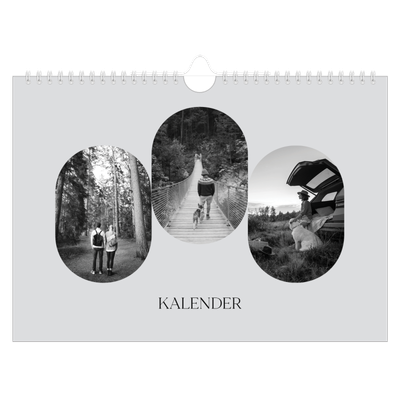 Fotokalender A4 — Den åbne vej [kalender forside]