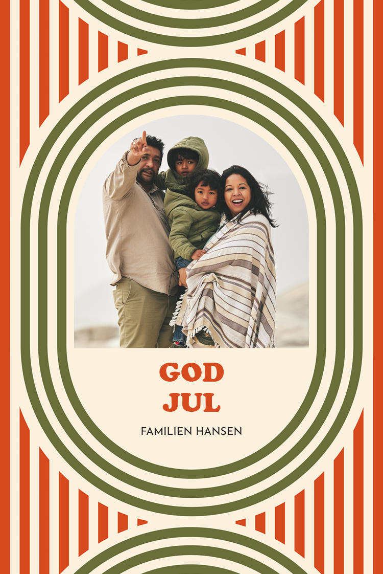 Kort — Retro-jul vindue