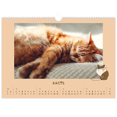 A3 Foto Kalender — legesyg killing [Marts]