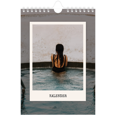A5 Foto Kalender — Portrætudgaven [kalender forside]