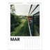 Fotokalender A4 (20 x 30 cm) — White space [Marts]