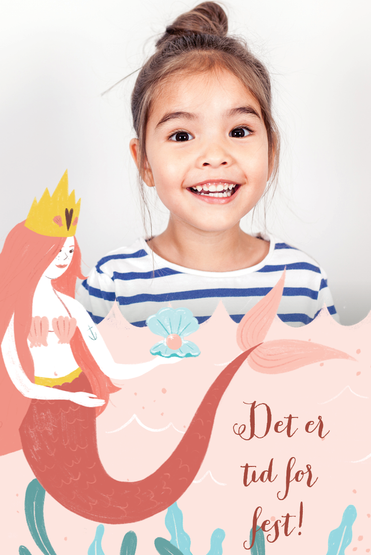 Invitationer — Havfrue