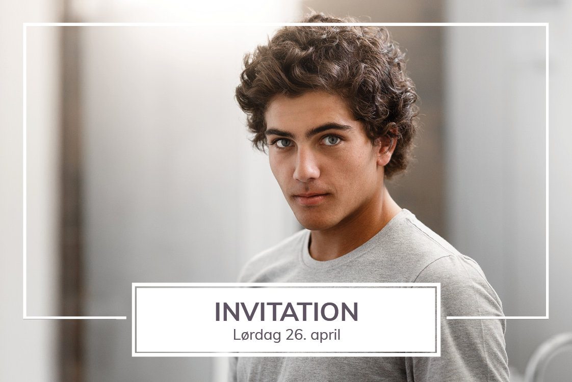 Invitationer — Hvid linje