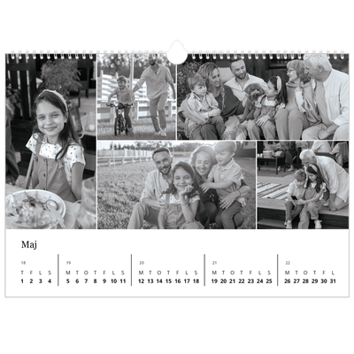 A3 Foto Kalender — Billeder i fokus [kalender forside]