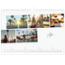 A3 Foto Kalender — Byferie (hvid) [April]