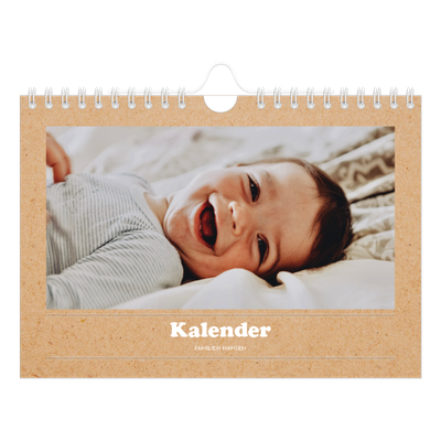 A5 Foto Kalender — Magasinstil [kalender forside]