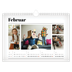 Fotokalender A4 — Avisstil [Februar]