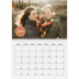 Fotokalender A4 dobbelt (30 x 40 cm) — Fotoklistermærke [Januar]