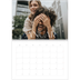 Fotokalender A4 dobbelt (30 x 40 cm) — Store billeder [Januar]