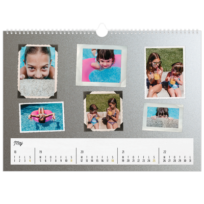 A3 Foto Kalender — Vintage [kalender forside]