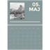 Fotokalender A4 dobbelt (30 x 40 cm) — Moderne og dristig [kalender forside]