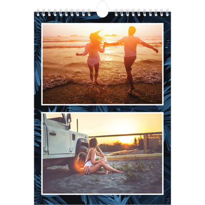 Fotokalender A4 (20 x 30 cm) — Botanisk stil [kalender forside]