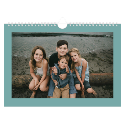 Fotokalender A4 — Jordfarver [kalender forside]