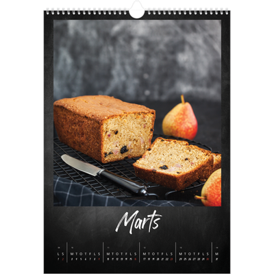 Årskalender A3 — Tavlestil [Marts]