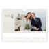 Fotokalender A4 — Initialer i blomst [Marts]