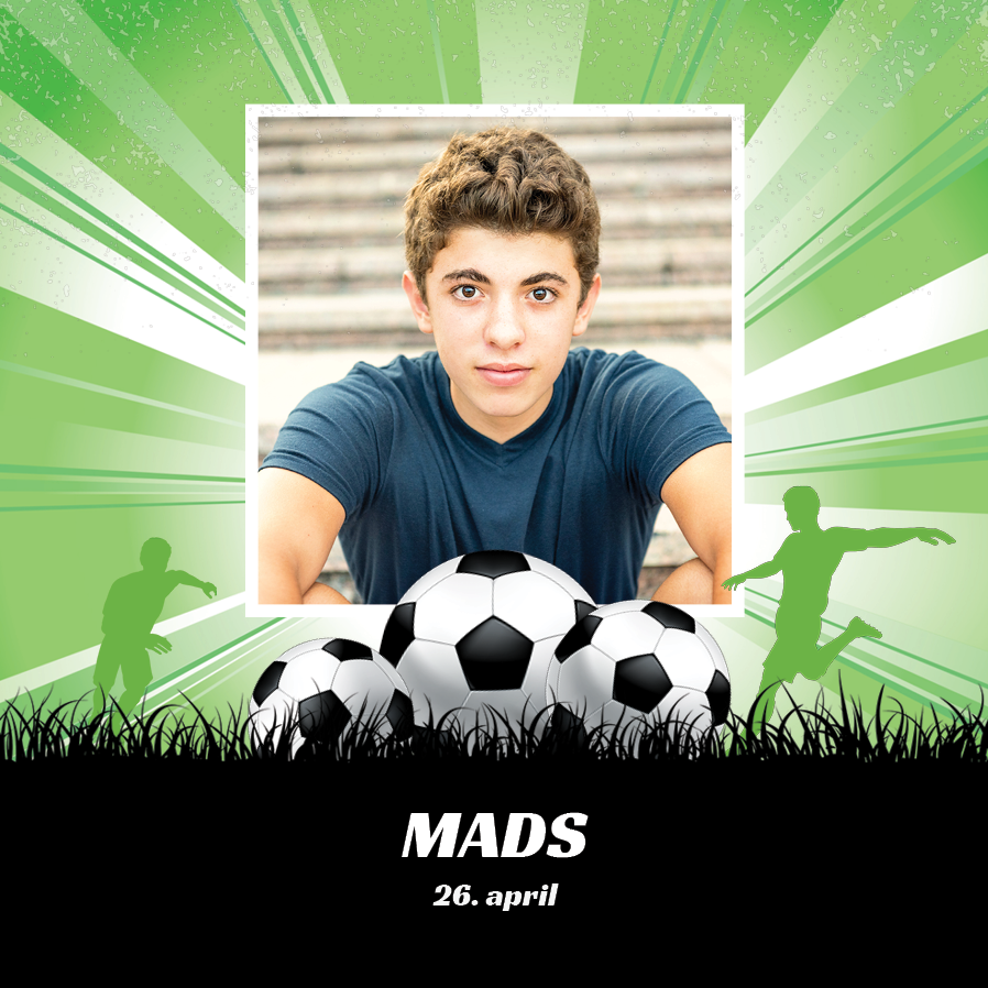 Invitationer — Fodboldstjerne