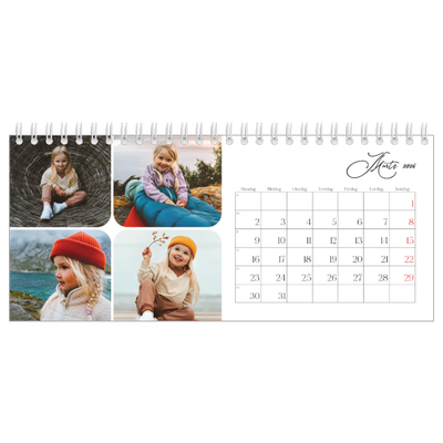 Bordkalendere — Øjebliksbilleder og skrift [Marts]