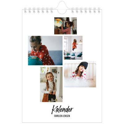 A5 Foto Kalender — Bogen om mig [kalender forside]
