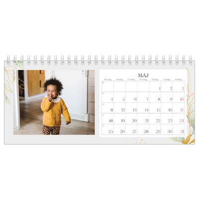 Bordkalendere — Naturlig akvarel [kalender forside]