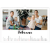 A3 Foto Kalender — Håndskrevet [Februar]