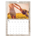 Årskalender A3 — Paneler i træ [kalender forside]