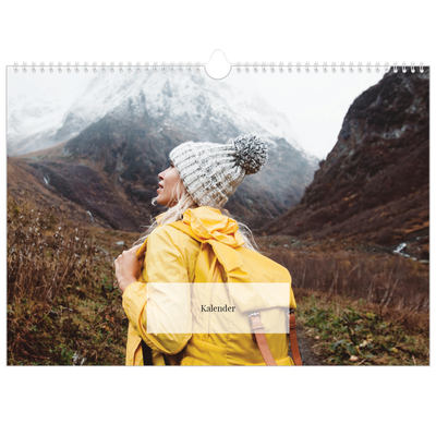 A3 Foto Kalender — Klassisk kalender [kalender forside]