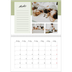 Fotokalender A4 dobbelt (30 x 40 cm) — Kalender med "To do"-liste [Marts]