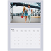 Fotokalender A4 dobbelt (30 x 40 cm) — Stilrene farver [Januar]